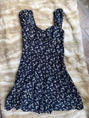 Hollister floral mini dress